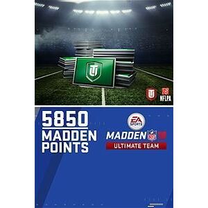 Microsoft MS ESD Madden NFL 18: MUT 5850 Madden Points X1 ML
