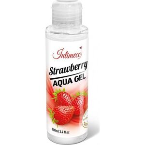 Intimeco INTIMECO_Strawberry Aqua Gel żel wodny nawilżający strefy intymne Truskawkowy 100ml