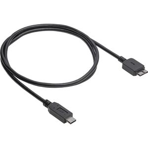 Kabel USB Akyga USB-C - microUSB 1 m Czarny (AK-USB-44)