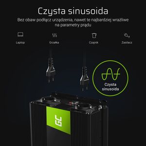 Przetwornica Green Cell 24V/230V 1500W