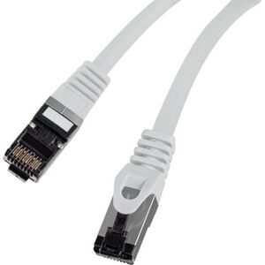 Lanberg Patchcord kat.8.1 S/FTP LSZH CU 0.25m fluke passed szary