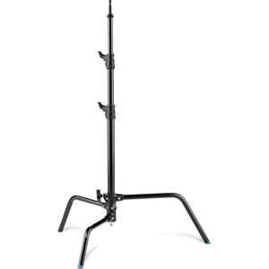 Manfrotto Statyw oświetleniowy Avenger C-Stand 18 z przesuwaną nogą, czarny stal
