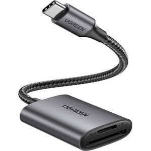 Czytnik Ugreen Czytnik kart USB-C, UGREEN CM401 (szary)