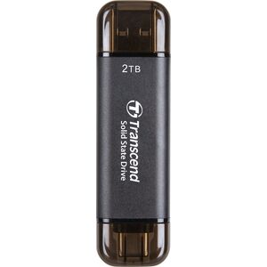 Dysk zewnętrzny SSD Transcend ESD310C 2TB Czarny (TS2TESD310C)