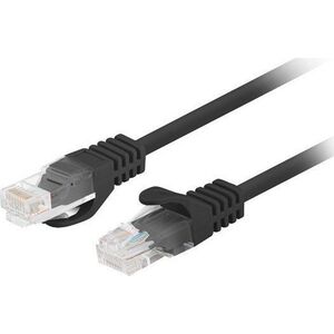 Lanberg Patchcord kat. 6 UTP 0.5m 10-pack fluke passed czarny