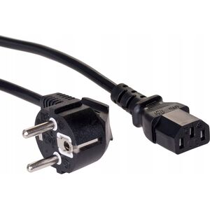 Kabel zasilający Akyga AKYGA Kabel zasilający AK-PC-05C CU CEE 7/7 / IEC C13 5m