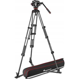 Manfrotto Zestaw Twin Carbon + głowica 504X - dolna rozp