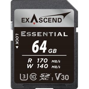 Karta ExAscend Karta pamięci ExAscend Essential UHS-I V30 64GB