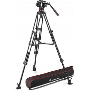Statyw Manfrotto Zestaw Twin Alu + głowica 504X - środ rozp