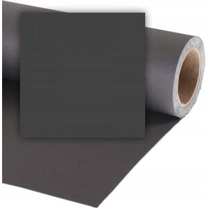 Colorama BLACK - tło kartonowe czarne 2,7 x 11m