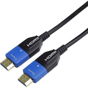 PremiumCord PREMIUMCORD Ultra High Speed HDMI 2.1 optický kabel 8K@60Hz 4K@120Hz 25m zlacený