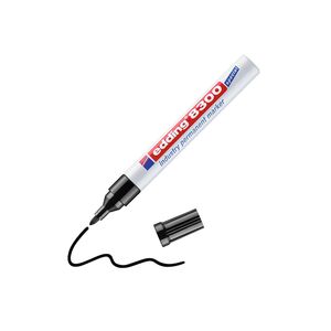 Edding 8300 Industry Permanent Marker Black (4-8300001) (EDD4-8300001) έως 12 άτοκες Δόσεις