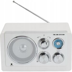 Radio Denver Radio AM/FM Denver TR-63W białe