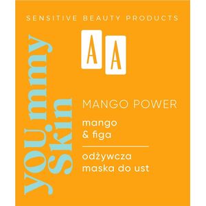 Alkotest AA_You.mmy Skin odżywcza maska do ust Mango Power 10g