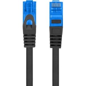 Lanberg PATCHCORD KAT.6A S/FTP LSZH CCA 2M CZARNY FLUKE PASSED LANBERG