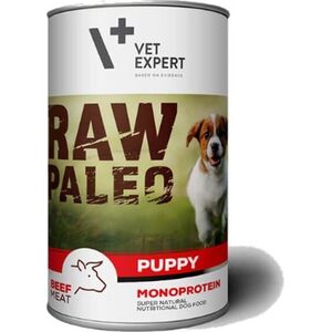 VET EXPERT VETEXPERT RAW PALEO Puppy Monoprotein Beef WOŁOWINA 400g