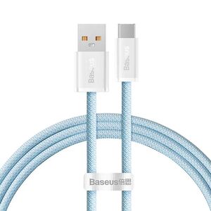 Baseus Καλώδιο USB σε USB-C Dynamic Series 100W. 1m Γαλάζιο (CALD000603) (BASCALD000603) έως 12 άτοκες Δόσεις