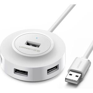 HUB USB Ugreen CR106 4x USB-A 2.0 (UGR614WHT)