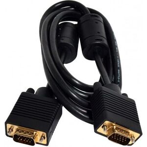 Kabel Art D-Sub (VGA) - D-Sub (VGA) 5m czarny (KABSVGA_M/M_5M_ALOEM3)