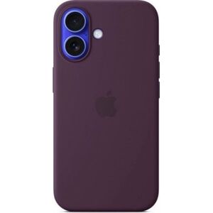 Apple Apple iPhone 16 Silikoninis dėklas with MagSafe - Plum