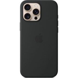 Apple APPLE iPhone 16 Pro Max Silicone Case with MagSafe - Black