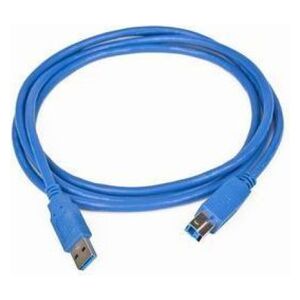 Kabel USB Gembird USB-A - USB-B 3 m Niebieski (CCPUSB3AMBM10)