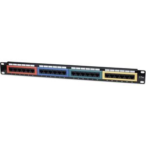 Intellinet Network Solutions Patch panel 19" 1U 24x RJ45 UTP CAT.5e (513678)