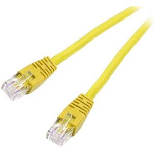 Gembird RJ-45/RJ-45, kat. 6, U/UTP, 5m, żółty (PP6U-5M/Y)