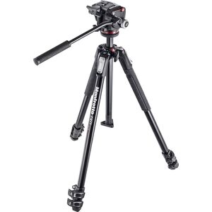 Statyw Manfrotto Statyw video Manfrotto MK190X3-2W aluminium, głowica MHXPRO-2W