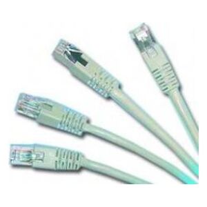 Gembird patchcord RJ45, osłonka zalewana, kat. 5e, FTP, 10m, szary (PP22-10M)
