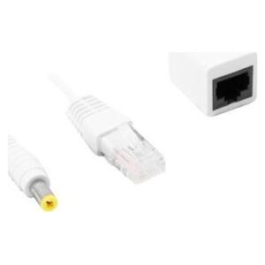 Lanberg Adapter POE INJECTOR PASSIV UTP 0.15 m AD-POE-0015-W-AD-POE-0015-W