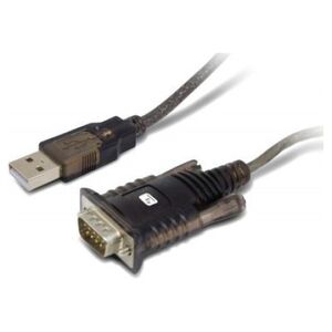 Techly USB 9 pin - DB-9, 1.5m, Czarny (IDATA-USB2-SER-1)