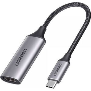 Adapter USB Ugreen USB-C - HDMI Srebrny  (UGR330GRY)