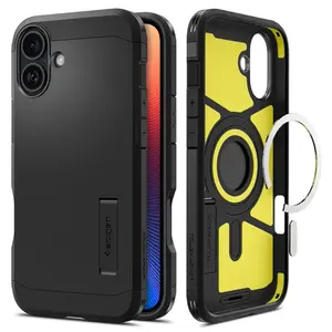 Spigen Spigen Tough Armor MAG iPhone 16 MagSafe czarny/black ACS08216