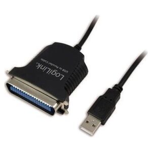 Kabel USB LogiLink USB-A - 1.5 m Czarny (AU0003C)