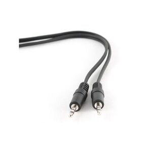 Kabel Gembird Jack 3.5mm - Jack 3.5mm 2m czarny (CCA-404-2M)