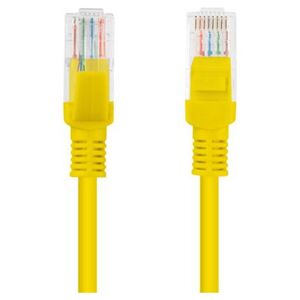Lanberg Patchcord, Cat6, nieekranowany, 15m, żółty (PCU6-10CC-1500-Y)