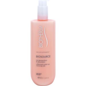 Biotherm Biosource mleczko oczyszczające do skóry suchej 400ml