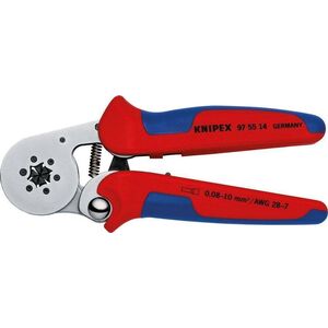 Knipex Szczypce dźwigniowe do zagniatania 97 55 14