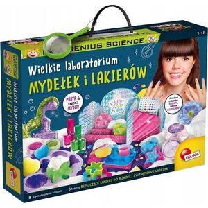 Lisciani LISCIANI I"M A GENIUS WIELKIE LABORATORIUM MYDEŁEK I LAKIERÓW