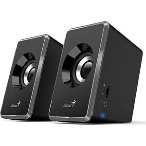 Głośniki komputerowe Genius Genius głośniki SP-U125, 2.0, 3W, czarno-szary, regulacja głośności, 3,5 mm jack (USB), 150Hz-20kHz