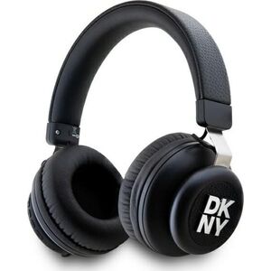 Słuchawki DKNY DKNY słuchawki nauszne Bluetooth          DKBHS6PUSLK czarny/black Metal Logo