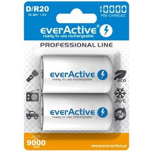 EverActive Akumulator Professional Line D / R20 10000mAh 2 szt.