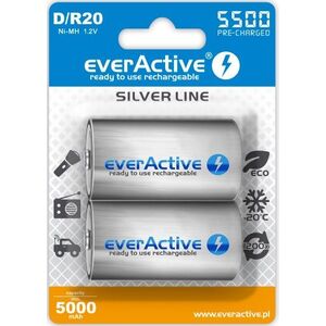 EverActive Akumulator Silver Line D / R20 5500mAh 2 szt.