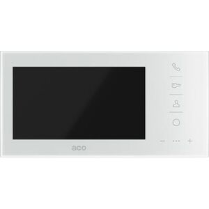 ACO ACO GLASS-PRO-7 WH Monitor Familio COMO PRO 7''