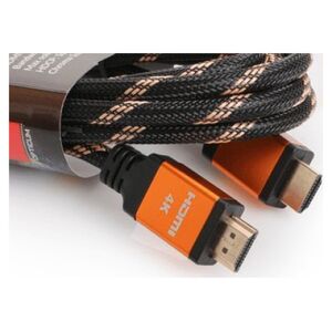Kabel Opticum HDMI - HDMI 0.5m pomarańczowy (27947)