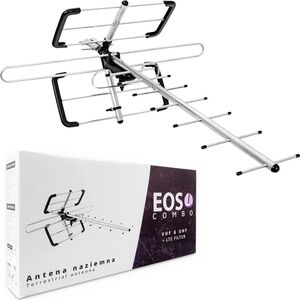 Antena RTV Spacetronik Antena DVB-T/T2 Spacetronik EOS L Combo Black (pasywna)