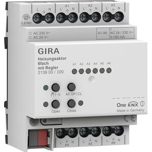 GIRA GIRA aktor grzewczy 6x regul. KNX ONE 213900