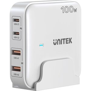 Ładowarka Unitek P1229A 2x USB-A 2x USB-C 5 A (P1229AWH01-EU)