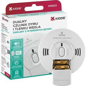 Kidde Czujnik czadu i dymu 2w1 Kidde K10SCO